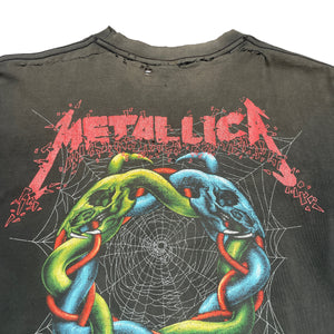 Vintage 90's Metallica The Struggle Within Thrashed Band T-Shirt - FRESH KILLS VINTAGE