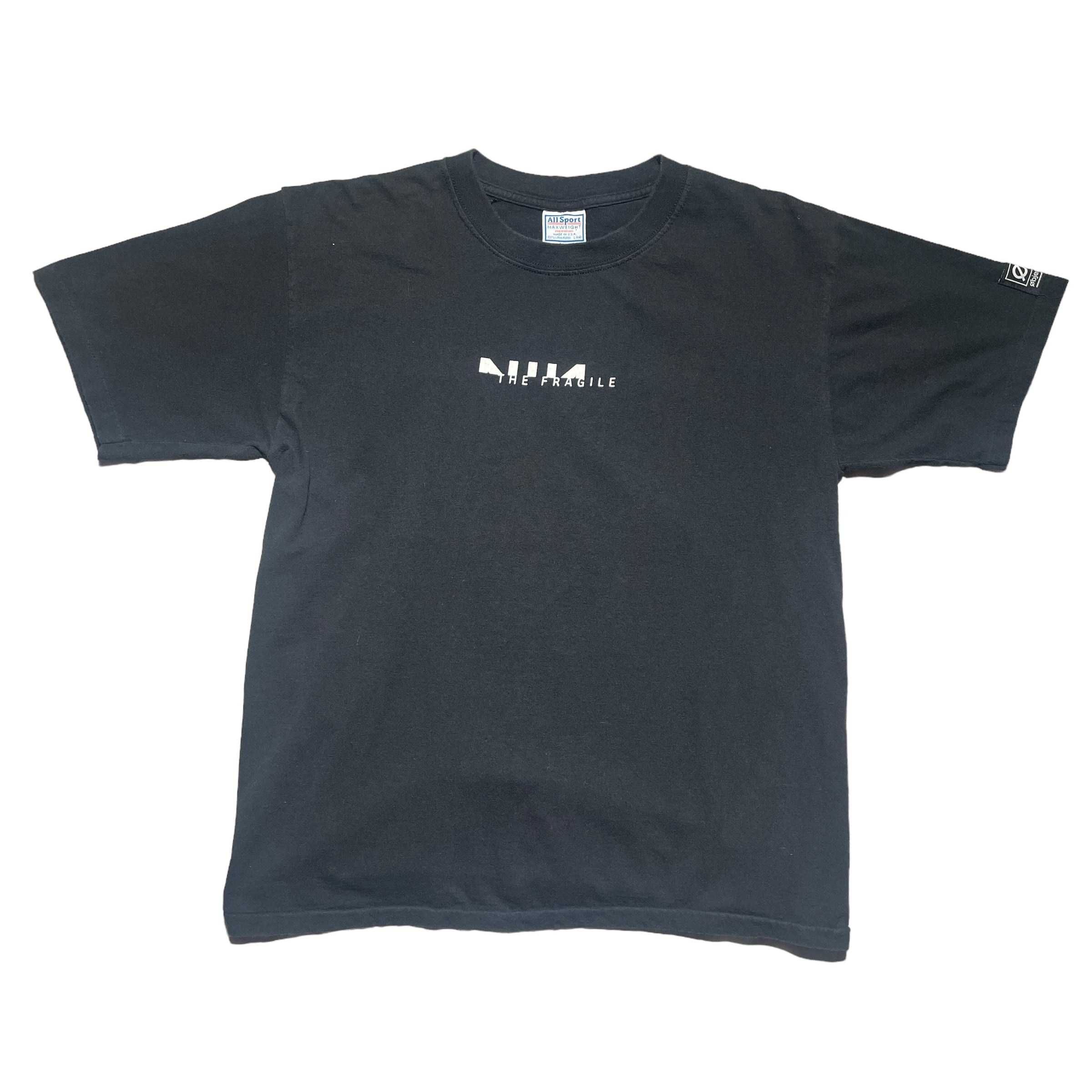 Vintage Y2K Nine Inch Nails Fragility 2000 Band T-Shirt - FRESH ...